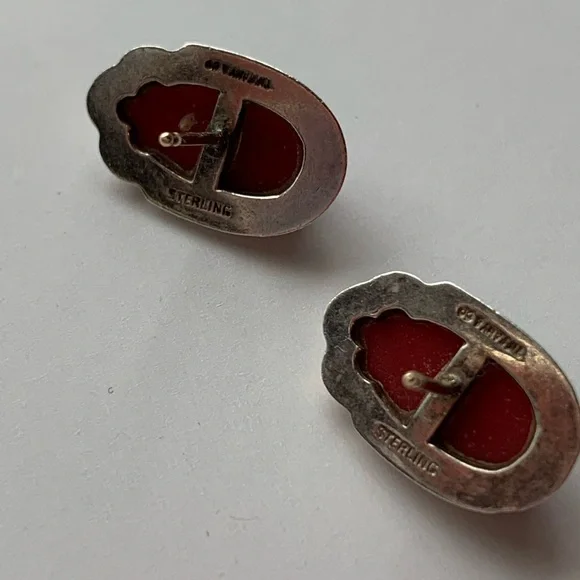 TIFFANY glass Scarab Earrings - Picture 9 of 16